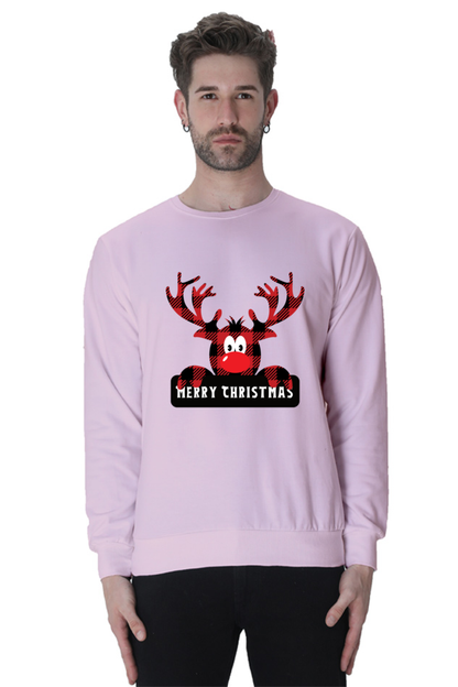 MEN || SWEATSHIRT || STREETWEAR || MERRY CHRISTMAS || SANTA CLAUS || REINDEER || HOLIDAY FASHION || CHRISTMAS GIFTS || WINTER WEAR