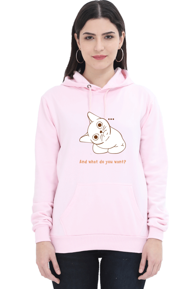 WOMEN || HOODIE SWEATSHIRT ||  CAT || ANIME || ANIMAL PRINT || QUIRKY || CAT LOVER || CUTE CAT || KITTEN || FUNNY || ANIMAL LOVER || CAT MEME || GRAPHIC DESIGN || GIFT FOR HER || WINTER WEAR