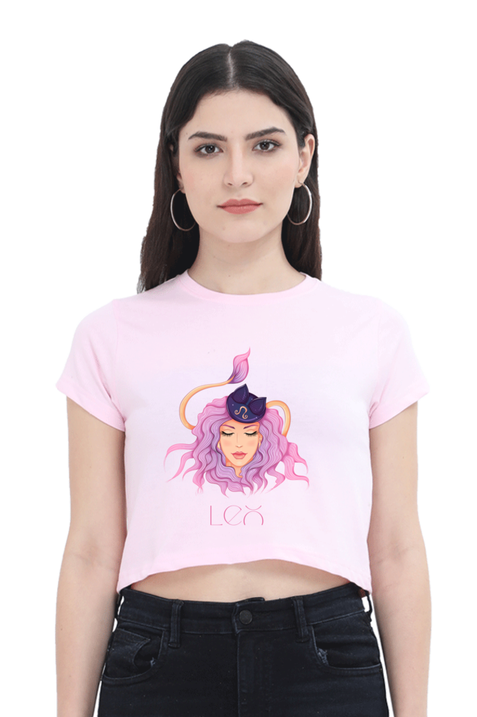 WOMEN || CROP TOP || || ZODIAC SIGN || ASTROLOGY || LEO || BRAVERY || STRENGTH || BIRTHDAY || GIFTS FOR HER