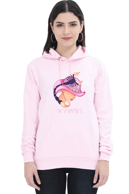 WOMEN || HOODIE SWEATSHIRT || ZODIAC SIGN || ASTROLOGY || SCORPIO || WATER SIGN || LOYALTY || DEVOTIONAL || FANTASY || BIRTHDAY || GIFT FOR HER