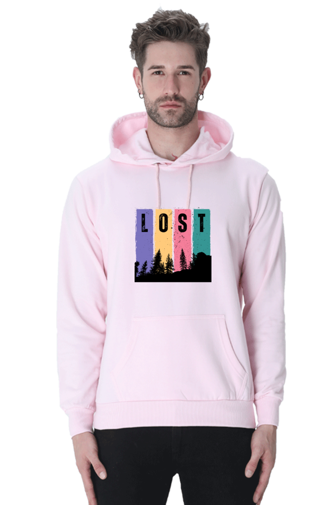 MEN || HOODIE SWEATSHIRT || TRAVEL || LOST