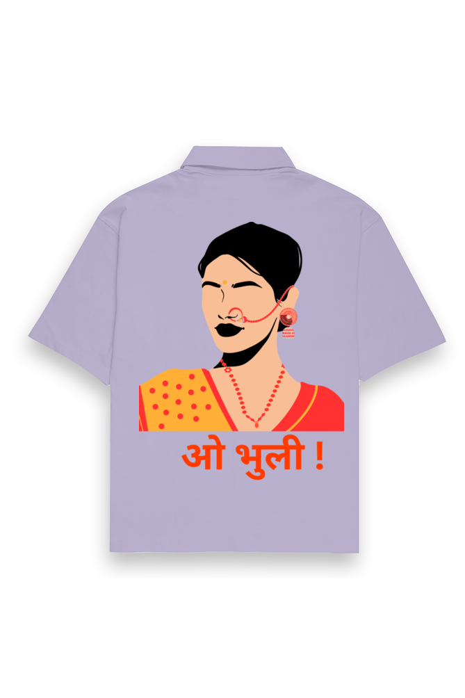 WOMEN || OVERSIZED SHIRT || PAHADI CULTURE || INDIAN ATTIRE || UTTARAKHAND || KUMAON || GARHWAL || NATH || PICHODA || O BHULI || AESTHETIC || WINTER WEAR || REGIONAL || MOUNTAIN || BEING PAHADI || BACK DESIGN