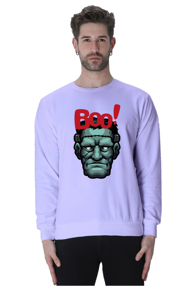 MEN || SWEATSHIRT || STREETWEAR || MONSTER || FRANKENSTEIN || GRAPHIC DESIGN || HALLOWEEN || WINTER WEAR