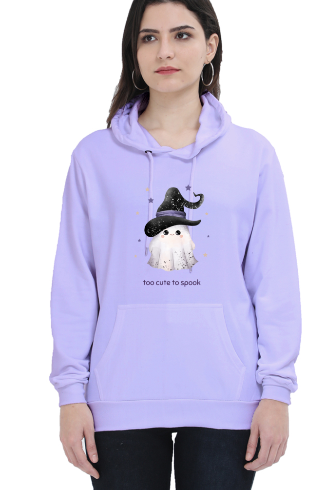 WOMEN || HOODIE SWEATSHIRT || STREETWEAR || GHOST || HOLIDAY FASHION || SPOOKY || FUNNY || HALLOWEEN || WITCH HAT || CHRISTMAS || CHRISTMAS GIFT || WINTER WEAR