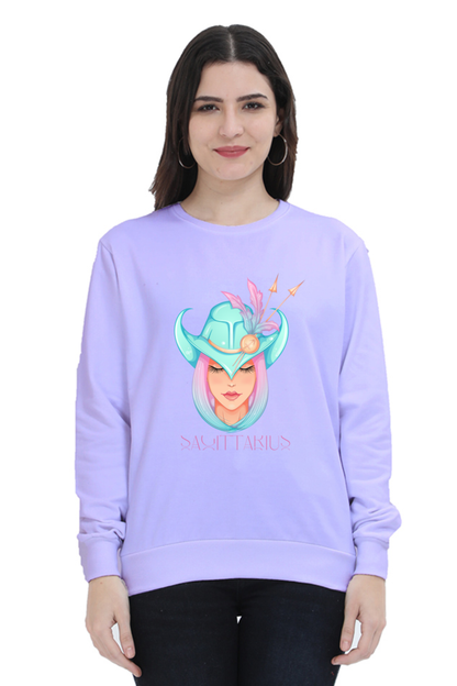 WOMEN || SWEATSHIRT || ZODIAC SIGN || ASTROLOGY || SAGITTARIUS || FREEDOM || COWBOY HAT || COWGIRL || BIRTHDAY || GIFT FOR HER