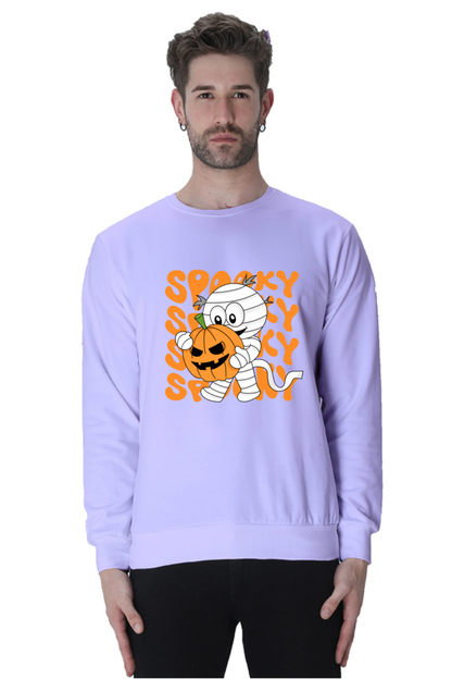 MEN || SWEATSHIRT || STREETWEAR || MUMMY || FUNNY || SPOOKY || PUMPKIN || GRAPHIC DESIGN || HALLOWEEN || WINTER WEAR