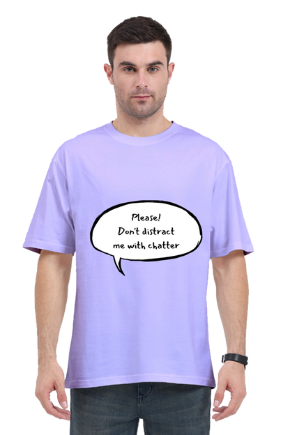 MEN || ROUND NECK OVERSIZED CLASSIC T-SHIRT || FUNNY QUOTES || INTROVERT || HUMOR || FASHION || BOOKWORMS