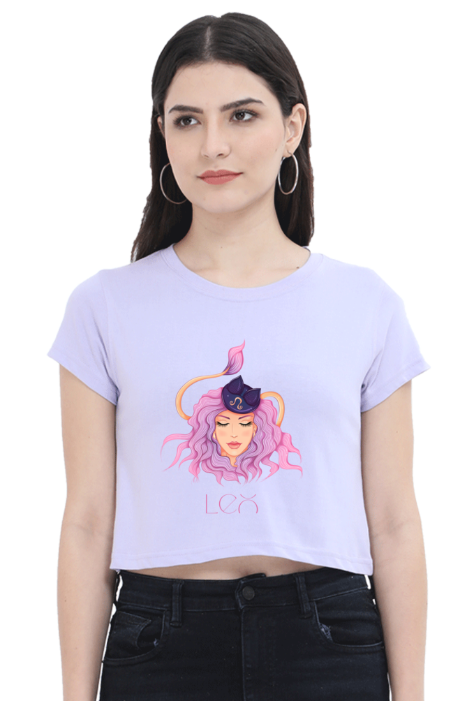 WOMEN || CROP TOP || || ZODIAC SIGN || ASTROLOGY || LEO || BRAVERY || STRENGTH || BIRTHDAY || GIFTS FOR HER