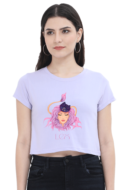 WOMEN || CROP TOP || || ZODIAC SIGN || ASTROLOGY || LEO || BRAVERY || STRENGTH || BIRTHDAY || GIFTS FOR HER