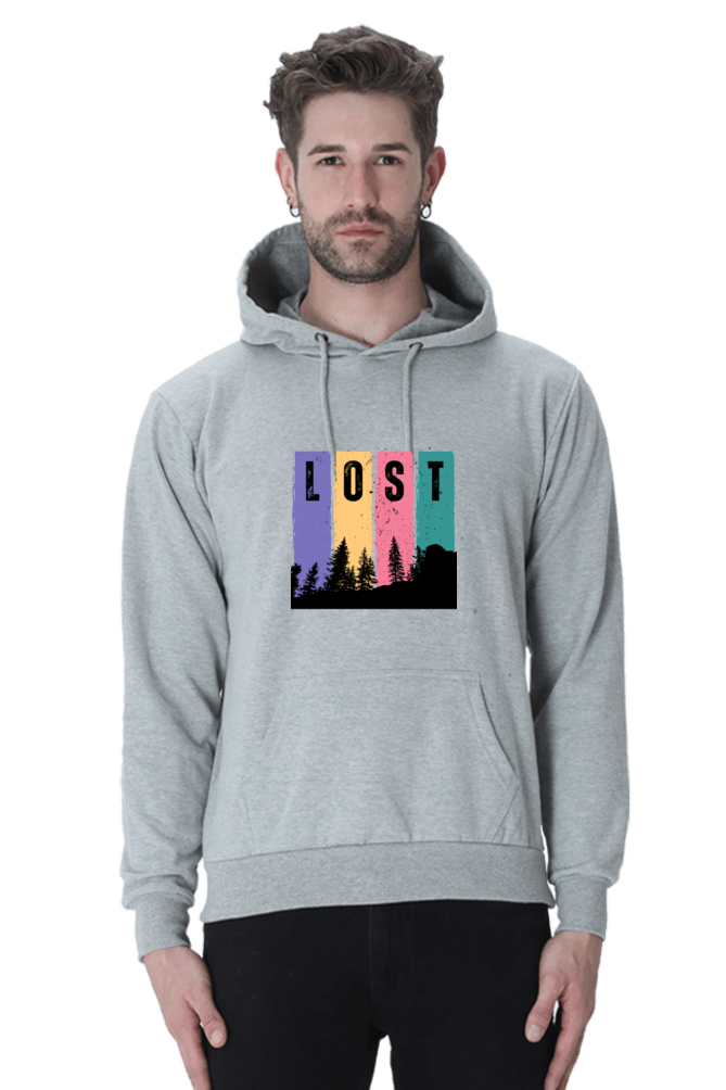 MEN || HOODIE SWEATSHIRT || TRAVEL || LOST