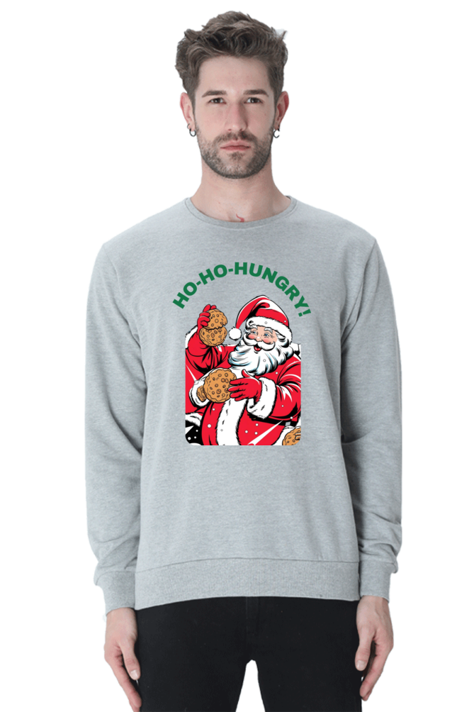 MEN || SWEATSHIRT || MERRY CHRISTMAS || SANTA CLAUS || WINTER WEAR || COOKIES || FUNNY QUOTES || TRENDY || FASHION