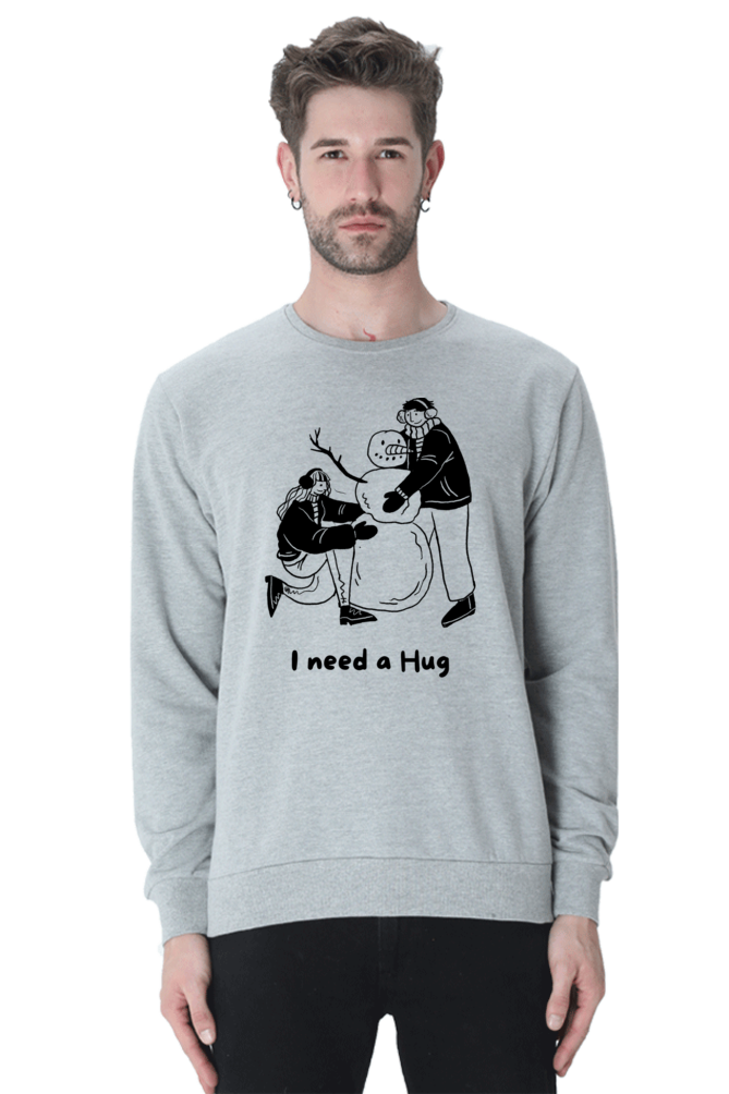 MEN || SWEATSHIRT || MERRY CHRISTMAS || SNOWMAN || COUPLE || RELATIONSHIP || LOVE || FRIENDSHIP || GRAPHIC DESIGN || HOLIDAY FASHION || CHRISTMAS GIFTS || WINTER WEAR