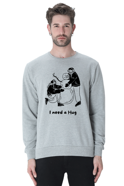 MEN || SWEATSHIRT || MERRY CHRISTMAS || SNOWMAN || COUPLE || RELATIONSHIP || LOVE || FRIENDSHIP || GRAPHIC DESIGN || HOLIDAY FASHION || CHRISTMAS GIFTS || WINTER WEAR