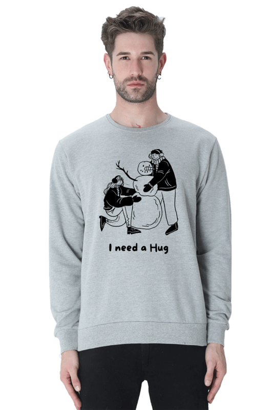 MEN || SWEATSHIRT || MERRY CHRISTMAS || SNOWMAN || COUPLE || RELATIONSHIP || LOVE || FRIENDSHIP || GRAPHIC DESIGN || HOLIDAY FASHION || CHRISTMAS GIFTS || WINTER WEAR