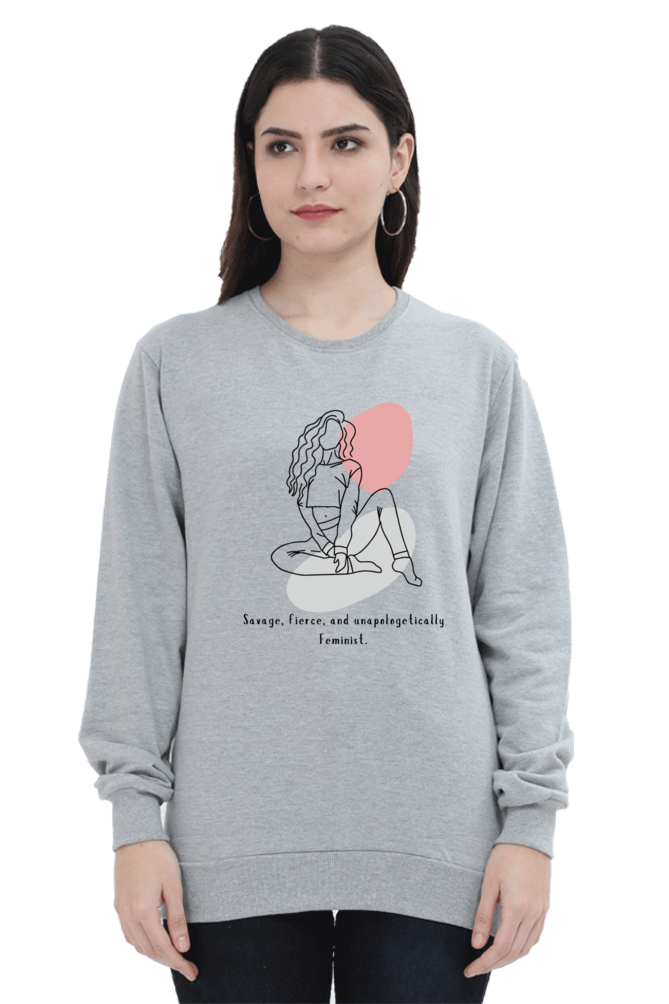 WOMEN || SWEATSHIRT ||  MOTIVATIONAL QUOTES || FEMINISM || SELF-LOVE || EMPOWERMENT || CONFIDENCE || SELF CARE || GIRL POWER || STRONG || INDEPENDENT || FEMINIST || GIFT FOR HER || WINTER WEAR