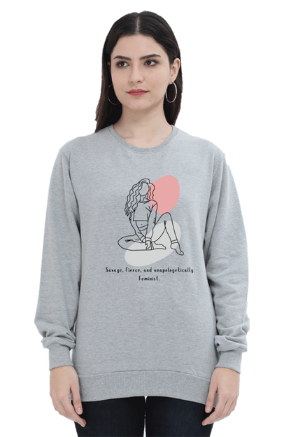 WOMEN || SWEATSHIRT ||  MOTIVATIONAL QUOTES || FEMINISM || SELF-LOVE || EMPOWERMENT || CONFIDENCE || SELF CARE || GIRL POWER || STRONG || INDEPENDENT || FEMINIST || GIFT FOR HER || WINTER WEAR