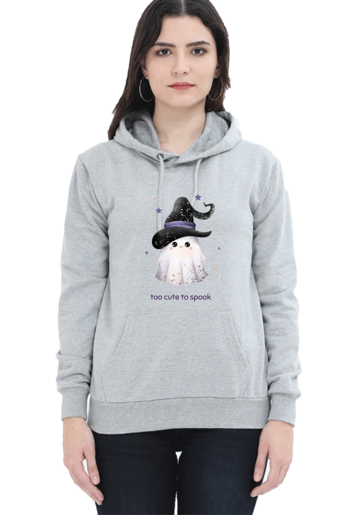 WOMEN || HOODIE SWEATSHIRT || STREETWEAR || GHOST || HOLIDAY FASHION || SPOOKY || FUNNY || HALLOWEEN || WITCH HAT || CHRISTMAS || CHRISTMAS GIFT || WINTER WEAR