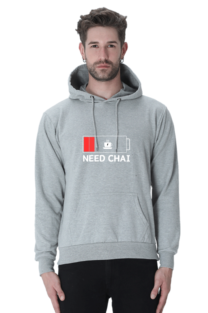 MEN || HOODIE SWEATSHIRT || STREETWEAR || TEA LOVER || TEA ADDICT || NEED CHAI || INDIAN TEA