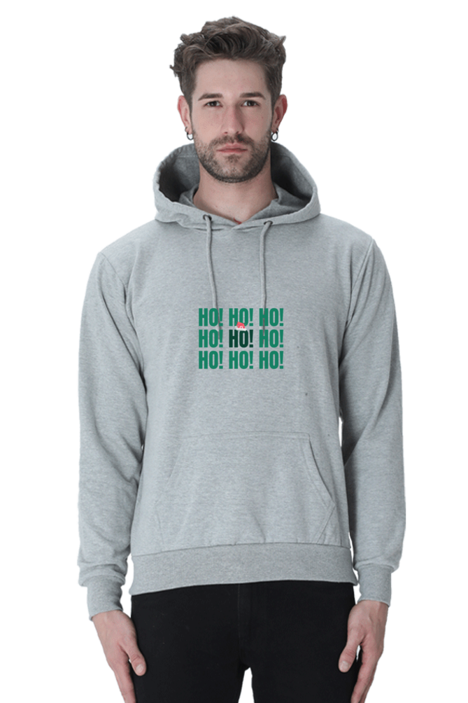 MEN || HOODIE SWEATSHIRT || MERRY CHRISTMAS || HO HO HO