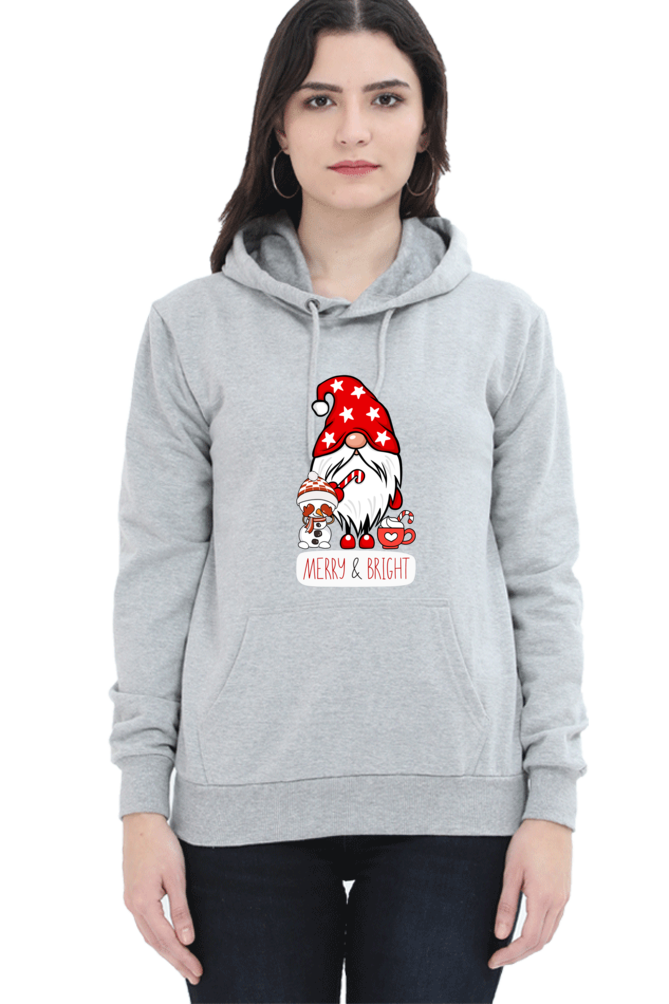 WOMEN || HOODIE SWEATSHIRT || STREETWEAR || MERRY CHRISTMAS || SANTA CLAUS || SNOWMAN || QUIRKY || FUNNY PICTURES || CUTE SANTA || CARTOON CHARACTER || HOLIDAY FASHION || CHRISTMAS GIFTS || WINTER WEAR