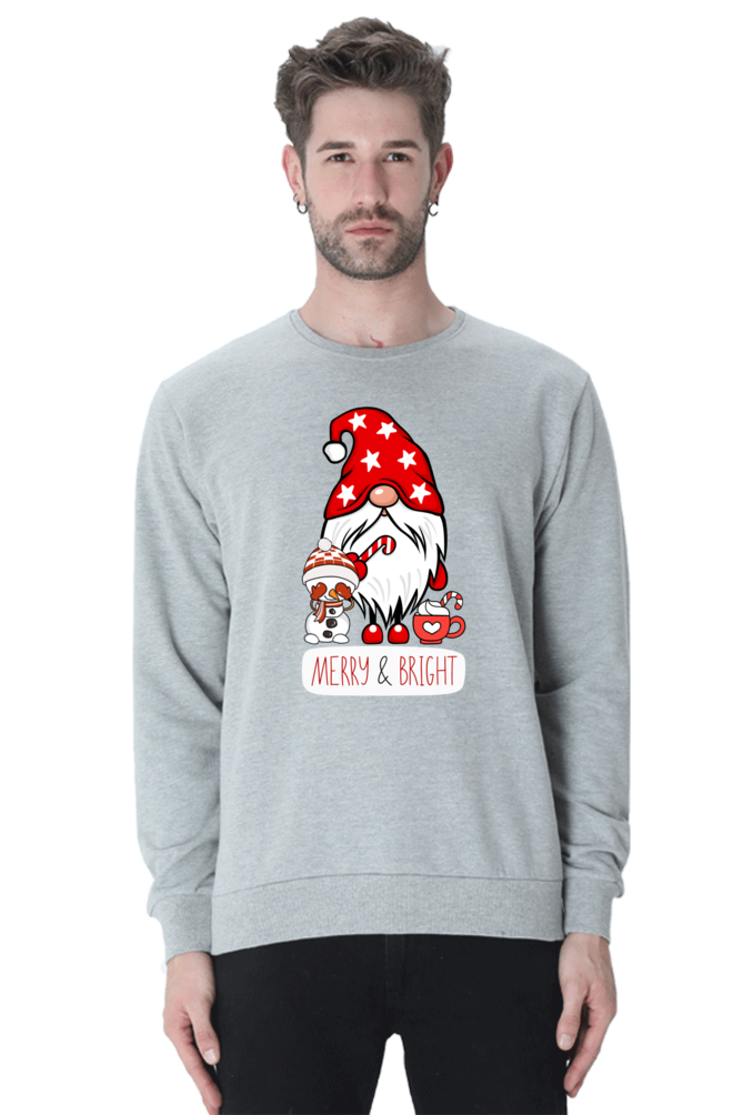 MEN || SWEATSHIRT || STREETWEAR || MERRY CHRISTMAS || SANTA CLAUS || SNOWMAN || QUIRKY || FUNNY PICTURES || CUTE SANTA || CARTOON CHARACTER || HOLIDAY FASHION || CHRISTMAS GIFTS || WINTER WEAR