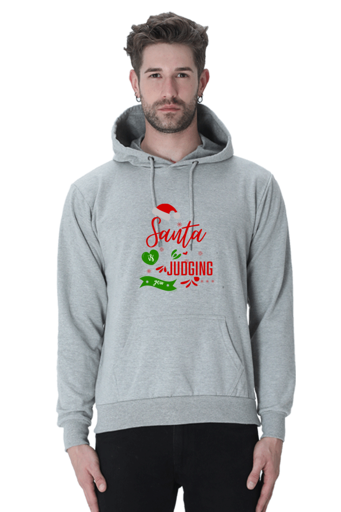 MEN || HOODIE SWEATSHIRT || FUNNY QUOTES || MERRY CHRISTMAS || SANTA CLAUS || HUMOR || HOLIDAY FASHION || PHRASES || WINTER WEAR