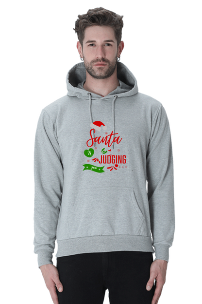 MEN || HOODIE SWEATSHIRT || FUNNY QUOTES || MERRY CHRISTMAS || SANTA CLAUS || HUMOR || HOLIDAY FASHION || PHRASES || WINTER WEAR