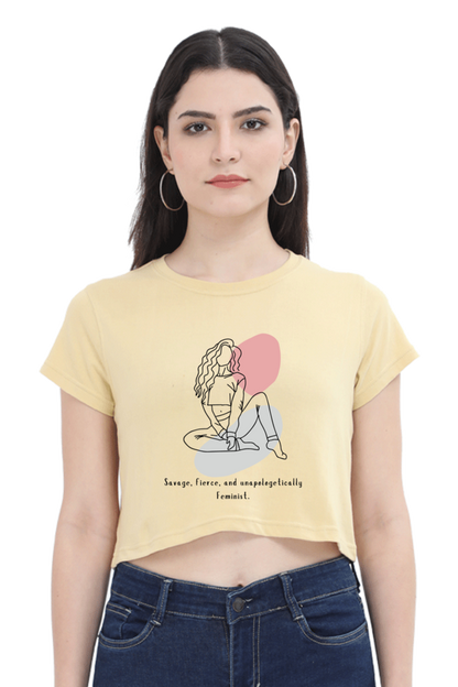 WOMEN || CROP TOP || MOTIVATIONAL QUOTES || FEMINISM || SELF-LOVE || EMPOWERMENT || CONFIDENCE || SELF CARE || GIRL POWER || STRONG || INDEPENDENT || FEMINIST || GIFT FOR HER