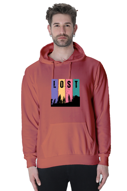 MEN || HOODIE SWEATSHIRT || TRAVEL || LOST