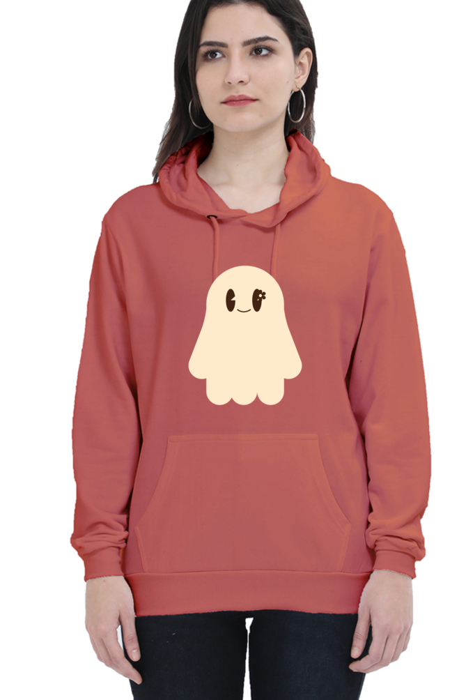 WOMEN || HOODIE SWEATSHIRT || STREETWEAR || GHOST || HOLIDAY FASHION || SPOOKY || FUNNY || HALLOWEEN || CHRISTMAS GIFT || WINTER WEAR