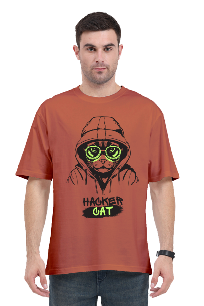 MEN || ROUND NECK OVERSIZED CLASSIC T-SHIRT || STREETWEAR || TRENDY || GAMER STYLE || GAMING || TECH FASHION || HACKER || CAT || ANIME || ANIMAL PRINT || CAT HOODIE || CAT LOVER || NERD || PROGRAMMING || IT || COMPUTER SCIENCE