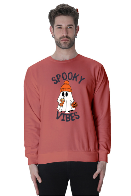 MEN || SWEATSHIRT || STREETWEAR || GHOST || PUMPKIN || SPOOKY || FUNNY || HALLOWEEN || CHRISTMAS GIFT || WINTER WEAR