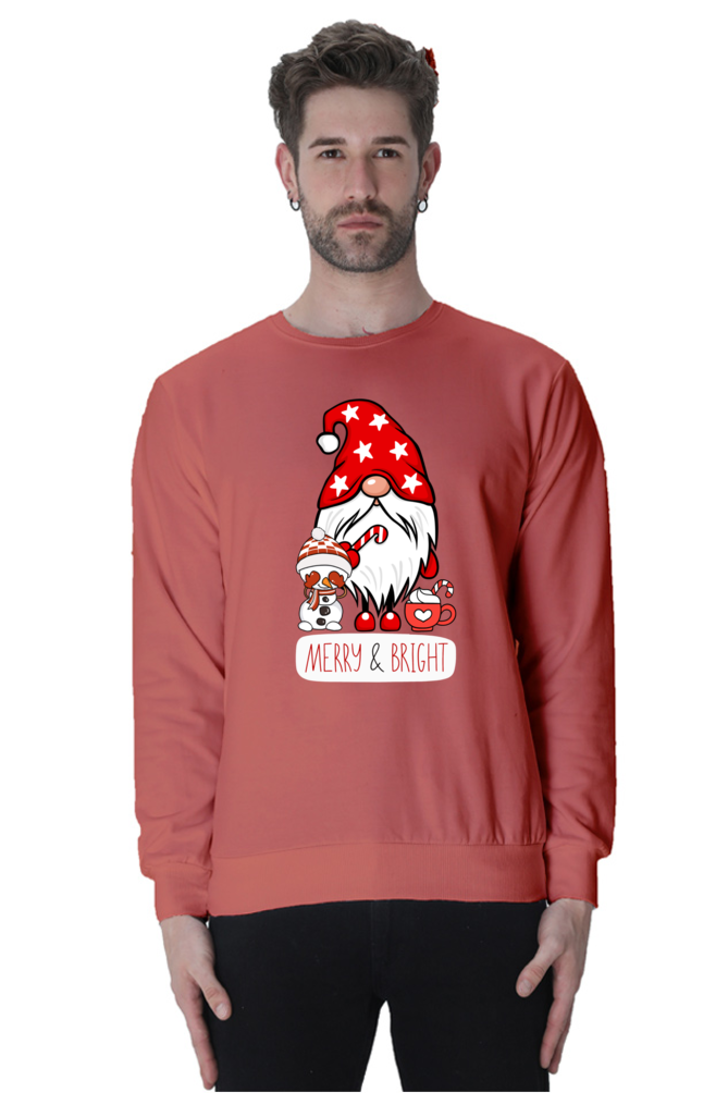 MEN || SWEATSHIRT || STREETWEAR || MERRY CHRISTMAS || SANTA CLAUS || SNOWMAN || QUIRKY || FUNNY PICTURES || CUTE SANTA || CARTOON CHARACTER || HOLIDAY FASHION || CHRISTMAS GIFTS || WINTER WEAR