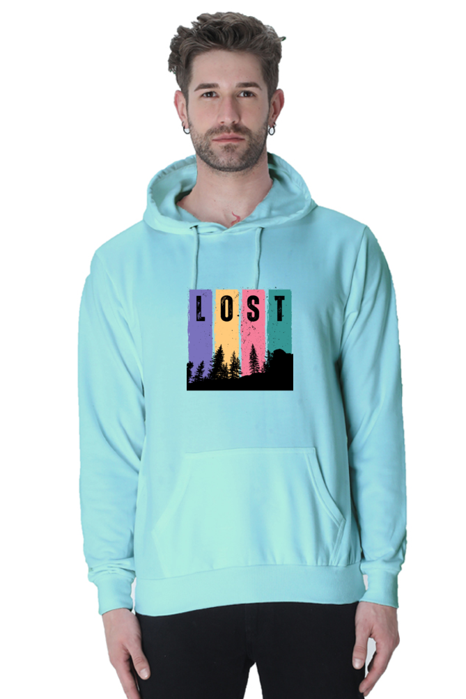 MEN || HOODIE SWEATSHIRT || TRAVEL || LOST