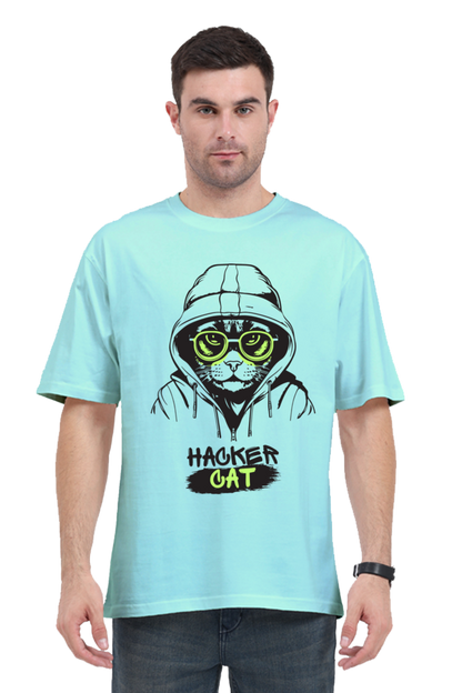 MEN || ROUND NECK OVERSIZED CLASSIC T-SHIRT || STREETWEAR || TRENDY || GAMER STYLE || GAMING || TECH FASHION || HACKER || CAT || ANIME || ANIMAL PRINT || CAT HOODIE || CAT LOVER || NERD || PROGRAMMING || IT || COMPUTER SCIENCE