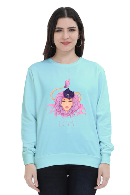 WOMEN || SWEATSHIRT || ZODIAC SIGN || ASTROLOGY || LEO || BRAVERY || STRENGTH || BIRTHDAY || GIFTS FOR HER