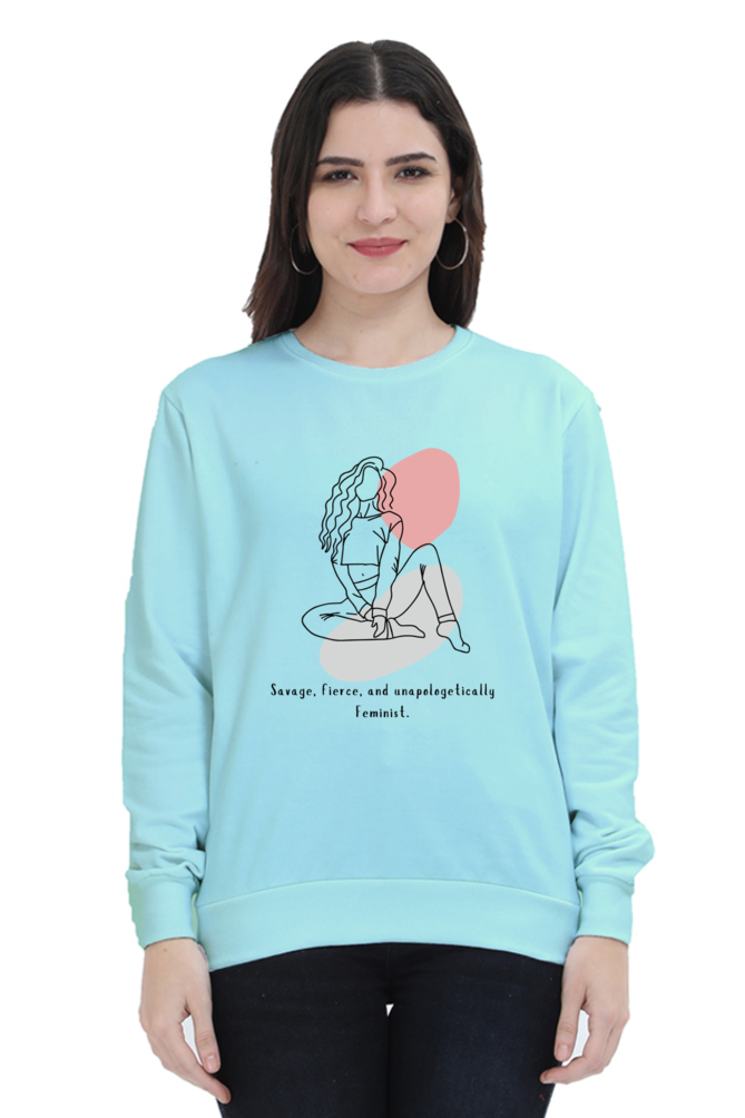 WOMEN || SWEATSHIRT ||  MOTIVATIONAL QUOTES || FEMINISM || SELF-LOVE || EMPOWERMENT || CONFIDENCE || SELF CARE || GIRL POWER || STRONG || INDEPENDENT || FEMINIST || GIFT FOR HER || WINTER WEAR