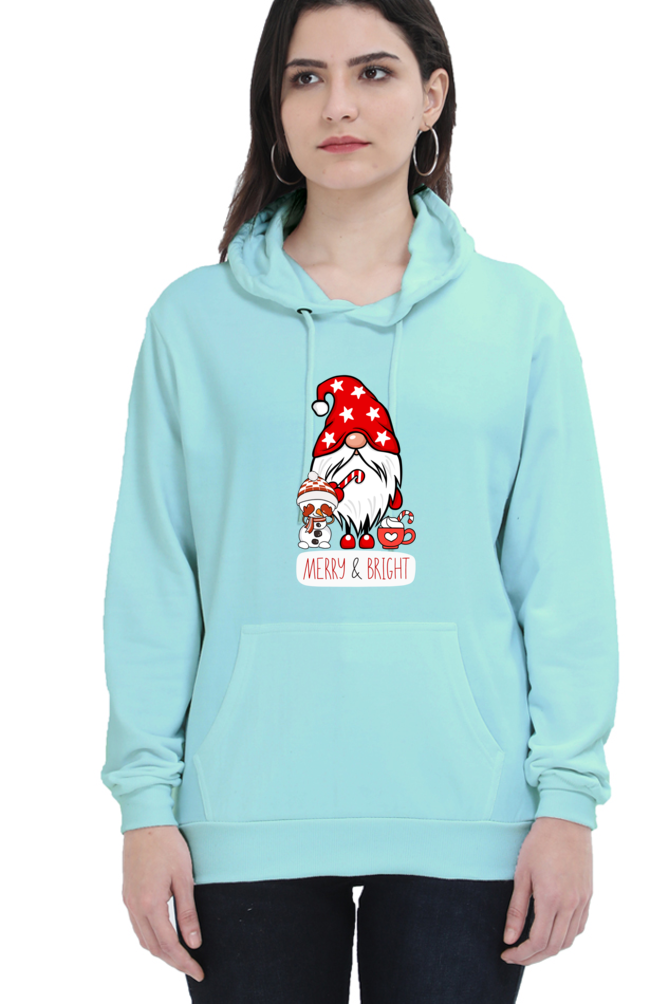 WOMEN || HOODIE SWEATSHIRT || STREETWEAR || MERRY CHRISTMAS || SANTA CLAUS || SNOWMAN || QUIRKY || FUNNY PICTURES || CUTE SANTA || CARTOON CHARACTER || HOLIDAY FASHION || CHRISTMAS GIFTS || WINTER WEAR