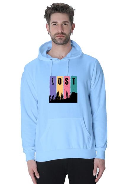 MEN || HOODIE SWEATSHIRT || TRAVEL || LOST