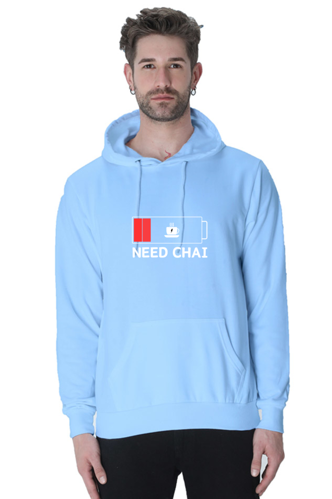 MEN || HOODIE SWEATSHIRT || STREETWEAR || TEA LOVER || TEA ADDICT || NEED CHAI || INDIAN TEA