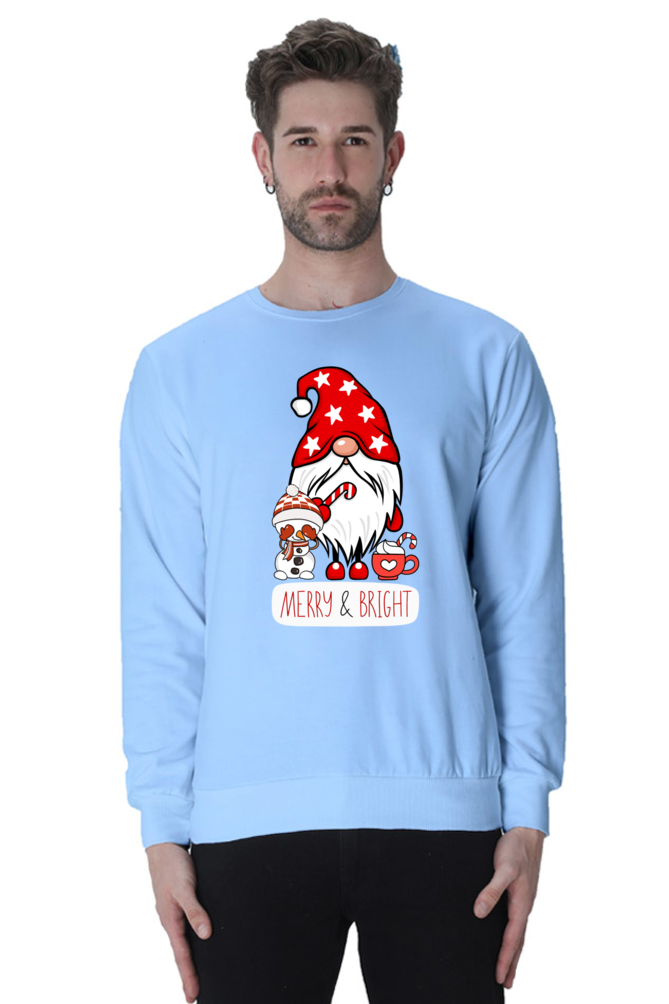 MEN || SWEATSHIRT || STREETWEAR || MERRY CHRISTMAS || SANTA CLAUS || SNOWMAN || QUIRKY || FUNNY PICTURES || CUTE SANTA || CARTOON CHARACTER || HOLIDAY FASHION || CHRISTMAS GIFTS || WINTER WEAR