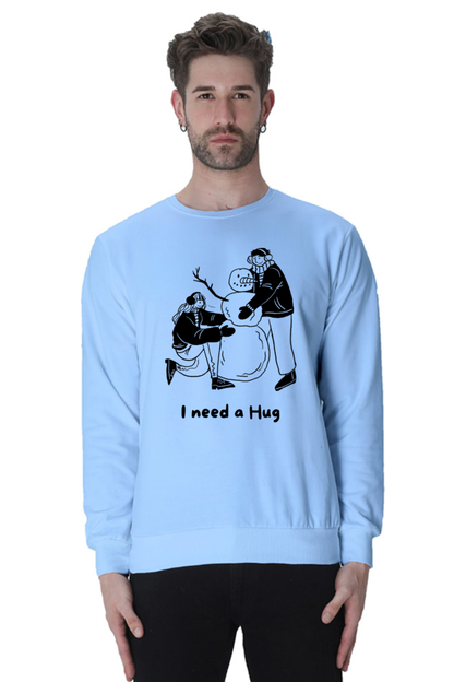 MEN || SWEATSHIRT || MERRY CHRISTMAS || SNOWMAN || COUPLE || RELATIONSHIP || LOVE || FRIENDSHIP || GRAPHIC DESIGN || HOLIDAY FASHION || CHRISTMAS GIFTS || WINTER WEAR