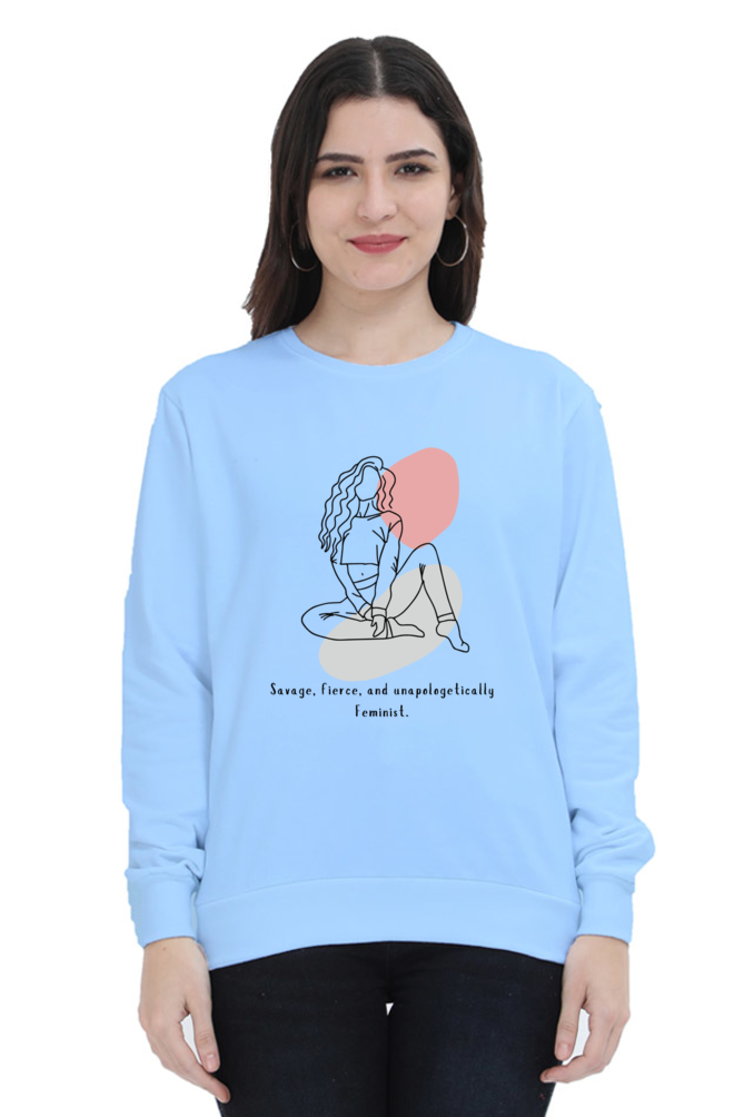 WOMEN || SWEATSHIRT ||  MOTIVATIONAL QUOTES || FEMINISM || SELF-LOVE || EMPOWERMENT || CONFIDENCE || SELF CARE || GIRL POWER || STRONG || INDEPENDENT || FEMINIST || GIFT FOR HER || WINTER WEAR