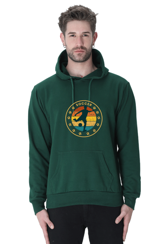 MEN ||  HOODIE SWEATSHIRT || STREETWEAR || STREET ART || SOCCER || FOOTBALL || SPORTS FAN || RETRO STYLE || VINTAGE || FASHION || TRENDY || WINTER WEAR