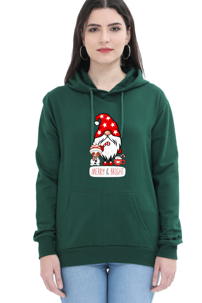 WOMEN || HOODIE SWEATSHIRT || STREETWEAR || MERRY CHRISTMAS || SANTA CLAUS || SNOWMAN || QUIRKY || FUNNY PICTURES || CUTE SANTA || CARTOON CHARACTER || HOLIDAY FASHION || CHRISTMAS GIFTS || WINTER WEAR