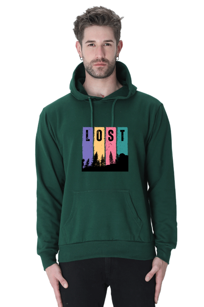 MEN || HOODIE SWEATSHIRT || TRAVEL || LOST