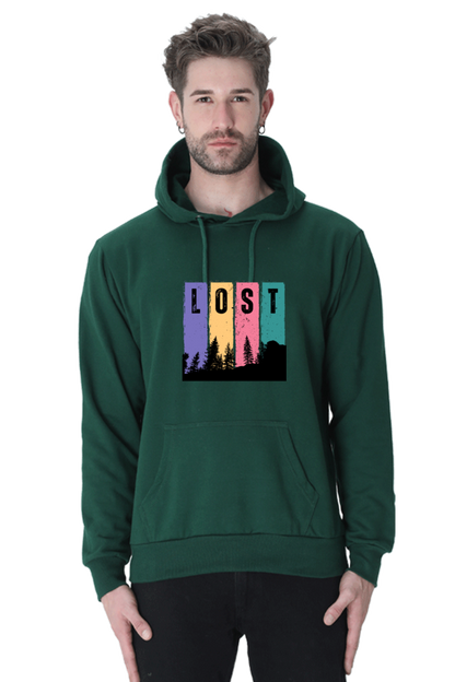 MEN || HOODIE SWEATSHIRT || TRAVEL || LOST