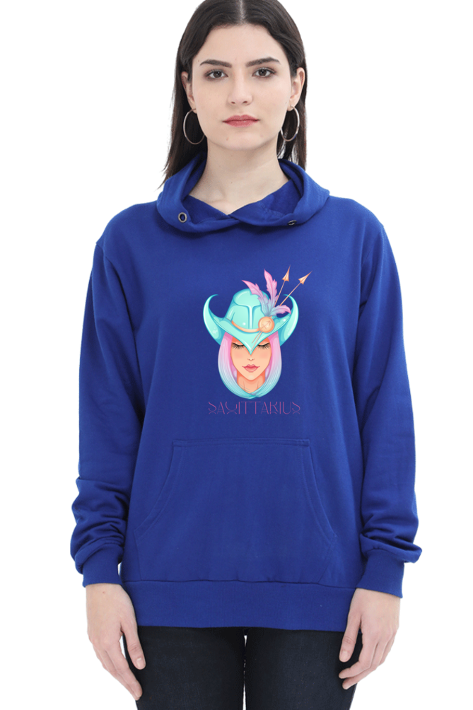 WOMEN || HOODIE SWEATSHIRT || ZODIAC SIGN || ASTROLOGY || SAGITTARIUS || FREEDOM || COWBOY HAT || COWGIRL || BIRTHDAY || GIFT FOR HER