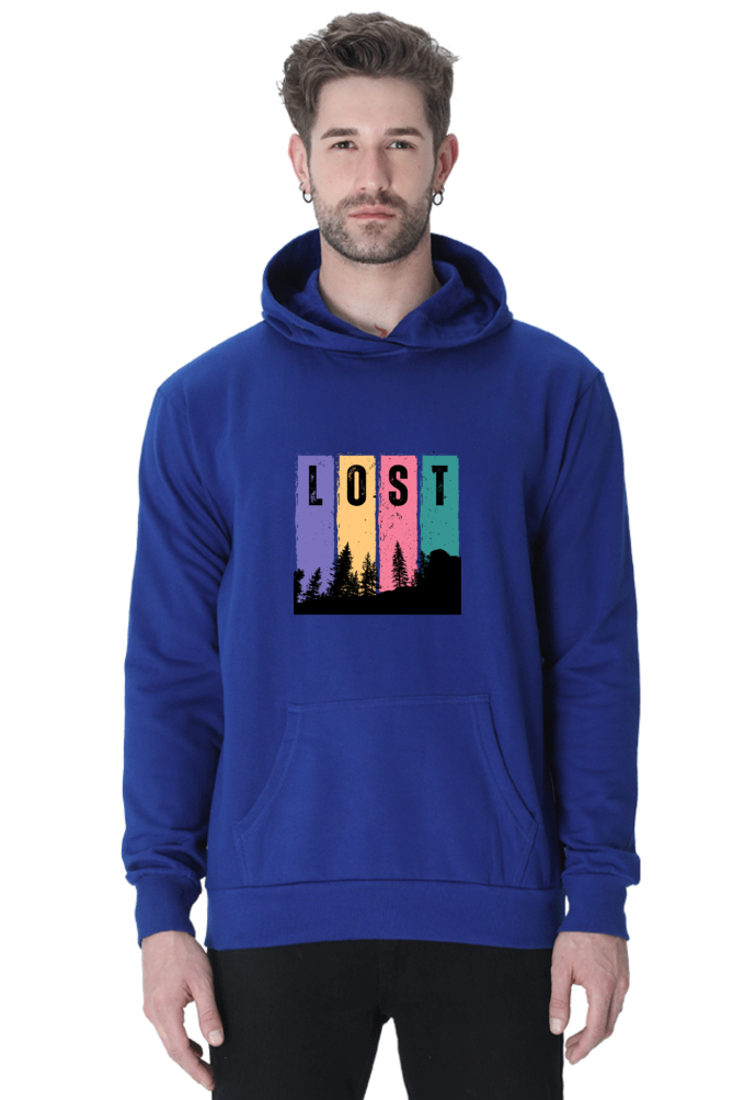 MEN || HOODIE SWEATSHIRT || TRAVEL || LOST