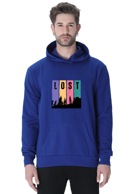 MEN || HOODIE SWEATSHIRT || TRAVEL || LOST